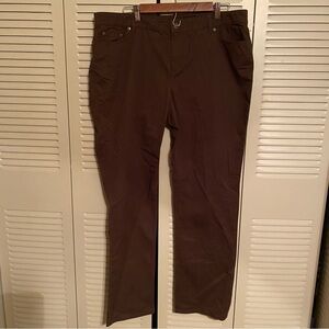 Lauren Ralph Lauren Jean company 16W brown jeans